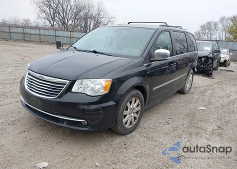 2012 Chrysler Town & Country Touring L z USA, uszkodzony, nr VIN 2C4RC1CG3CR228162
